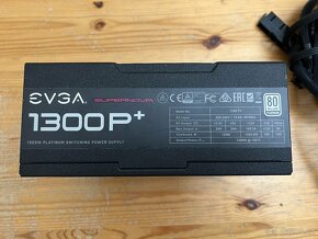 EVGA SuperNOVA 1300 P+ 80 PLUS Platinum ,Kompletní,Záruka - 6