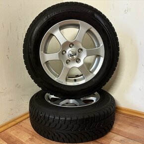 CMS - ŠKODA/VW/SEAT 5x112 R15 ET45+ZIMNÍ 195/65R15 7,5/6mm - 6