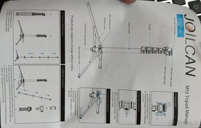 Nový stativ Joilcan M10 - 6