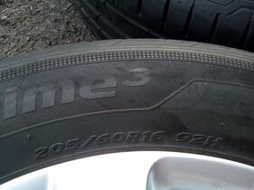 Sada Orig ALU kol Seat 205/60R16 letní - 6