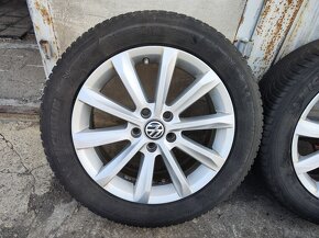 17"zimní alu sada Helsinki 5x112 origo VW Passat 3G Superb 3 - 6