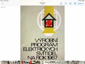 Raritní lampa Napako typ 1619 z roku 1967 Brusel - 6