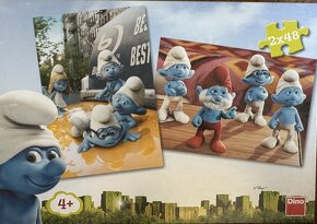 6 x puzzle, top stav, DINO, DISNEY, RAVENSBURGER - 6