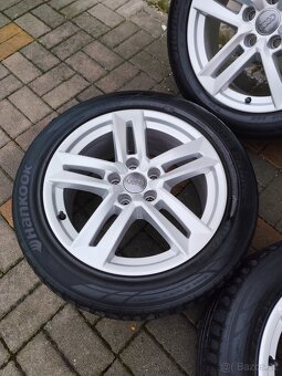 ALU 5x112 r17 AUDI + LETNÍ PNEU - 6