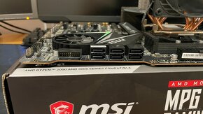 MSI MPG X570 GAMING EDGE WIFI + Ryzen 5 3600X 6/12 - 6