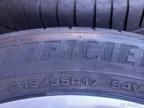 Sada Orig ALU kol Ford 215/55R17 letní NEJETÉ - 6