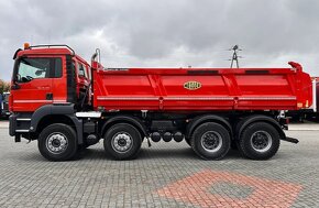 MAN TGS 35.460 - 8x4 – Meiller S3 + Bordmatik – EURO 6 - 6