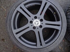 Alu disky Mercedes 18", 5x112,ET 30, zimní pneu - 6