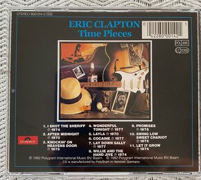 CD Cream - I Feel Free, CD Eric Clapton - The Best Of - 6