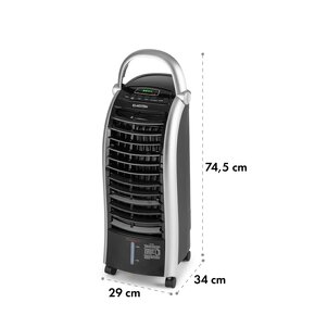 4 v 1: ventilátor, ochlazovač, zvlhčovač, noční režim

 - 6