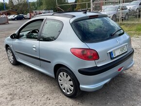 Peugeot 206 1.1i, r.2004, STK, panorama - 6