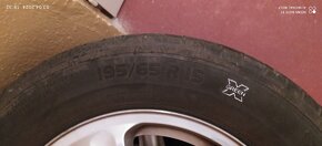 ALU kola SKODA Octavia1 5x100 R15 4000Kc rychle-sleva - 6