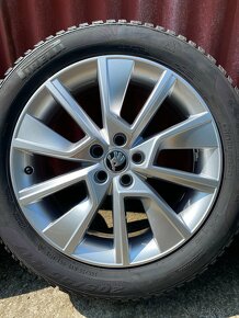 Alu kola Škoda Braga 205/55 R17, zimní pneu Kamiq - 6