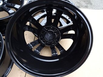 Alu disky černé pro Mercedes, 16", 5x112, ET 45,5, šíře 7,5 - 6