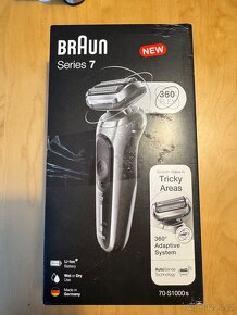 Braun Series 7 1000s Silver, zaruka 21 m - 6