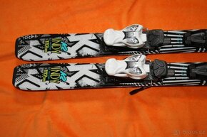 lyže K2 Indy 112 cm , lyžaky - 6