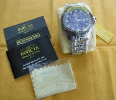 Invicta Hydromax Automatic Watch Blue Dial WR200 - 6