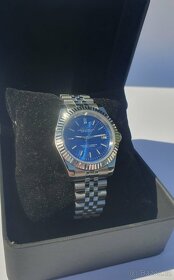 Seiko Mod Datejust sunburst blue dial Automatické - 6