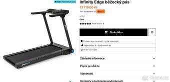 Infinity Edge běžecký pás - 6