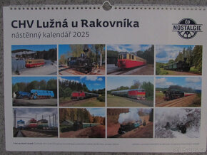 🚂 ČD České dráhy - kalendář, diář (2 typy) 2025 nové - 6