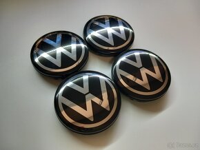 Středové krytky VW 56x52mm Nové logo - 6