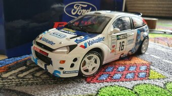 Ford Focus wrc 1:18 rally rarita Petter Solberg, Action - 6