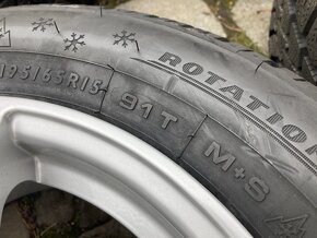 Nová alu kola PEUGEOT BERLINGO 15" 5x108 DUNLOP 195/65R15 - 6