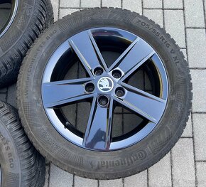 Octavia - 16" Star + zimní 205/55 R16 Continental - 6