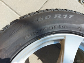 ALU KOLA BMW X3 8JX17H2 ET30 + PIRELLI WINTER - 6