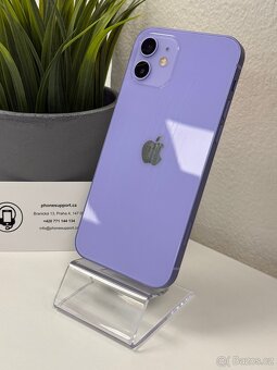 Apple iPhone 12 64GB Purple - záruka 6 měsíců - 6