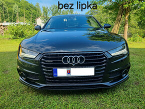 LIPKO LIPO SPOJLER AUDI A6 A7 PREDNÉHO NÁRAZNÍKU NA NARAZNIK - 6