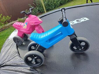 Odrážedlo Funny Wheels + růžová odrážedlo zdarma - 6