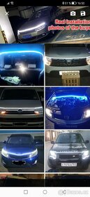 Led svícení Led pásek pod kapotu auta tuning - 6