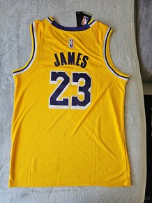 Basketbalový dres Los Angeles Lakers - LeBron James 23 - 6