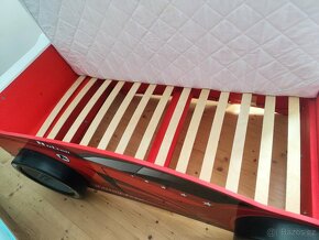 Dětská postel auto + skříňka čerpací stanice - 6