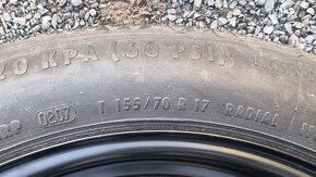 Dojezdové rezervní kolo 5x112 R17 na Mercedes, Audi  Dojezdo - 6