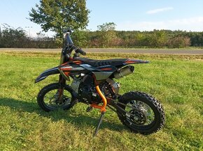 Pitbike Cannon 125ccm 4T 14"/12" oranžová nová - 6