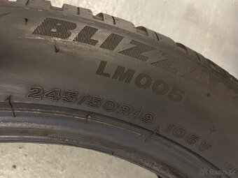 Zimni pneu Bridgestone 245/50/19 95% bmw x3 x4 7 I7 - 6