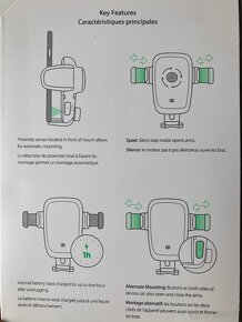 iOTTIE DRŽÁK S BEZDRÁTOVÝM NABÍJENÍM DO AUTA - 6