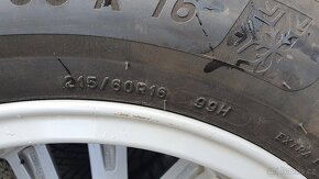 Zimní Sada Alu Kola 5x112 215/60 R16 Volkswagen Passat B8 - 6