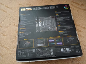 ASUS TUF GAMING B550M-PLUS WIFI II + CPU (8/16), sock. AM4 - 6