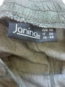 Nové květované kalhoty Janina vel.46 - 6