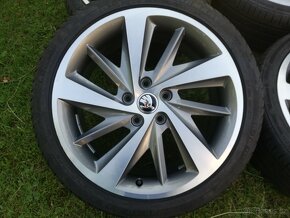 alu 18" Škoda Octavia III,Seat Leon 225/40/18 letní pneu - 6