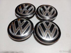 Středové krytky Vw, 65x56mm, Nové logo struktura - 6