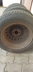 Zimní pneu Nexen 195/65 R 15 + disky 4x100 - 6