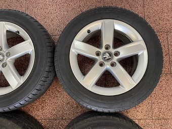 Prodám originální alu kola Škoda Rozteč 5x112 r16 - 6