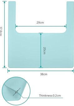 Silikonová podložka na stoličku Ikea NOVÁ - Frýdlant - 6