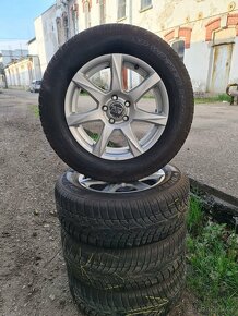 zimní Alu kola disky mercedes audi WSW 5x112 r17" - 6