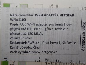 NETGEAR Wireless-N 150 USB Adapter WNA1100 - 6