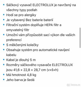 Vysavač Electrolux Easy go - 6